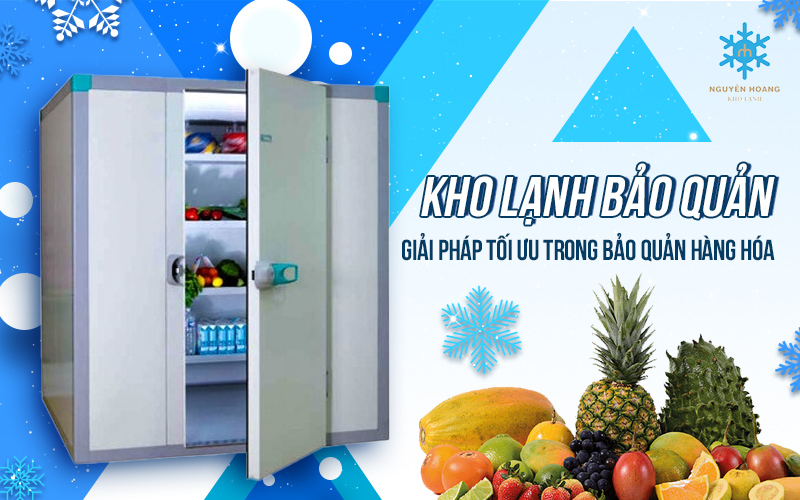 Kho lạnh bảo quản - Giải pháp tối ưu trong bảo quản hàng hóa