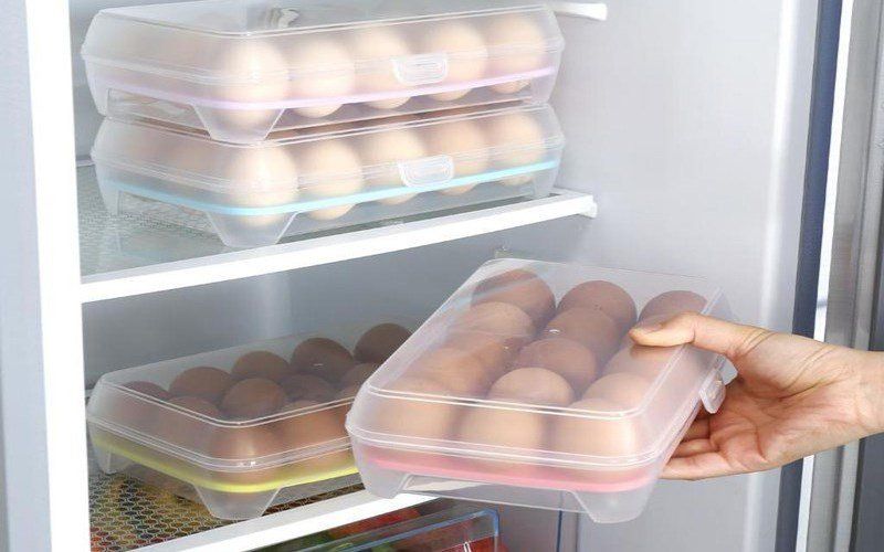 Bảo quản trứng gà trong tủ lạnh 