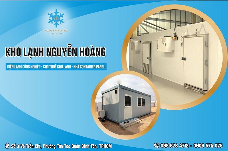 Kho lạnh Nguyễn Hoàng - Giải pháp thuê và thi công kho lạnh bảo quản thuốc chất lượng