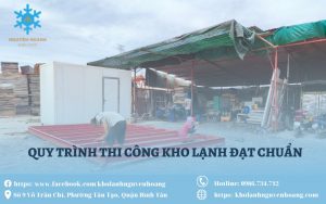 Thi công kho lạnh đạt chuẩn