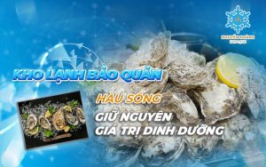 Kho lạnh bảo quản hàu sống