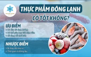 Thực phẩm đông lạnh có tốt không