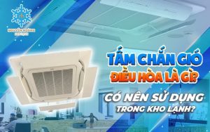thông tin về tấm chắn gió điều hòa