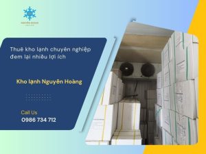 Thuê kho lạnh chuyên nghiệp có nhiều lợi ích