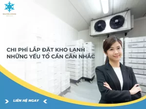 Chi phí lắp đặt kho lạnh 2025: Những yếu tố cần cân nhắc